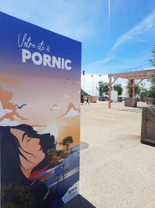 Elegante Maison De Ville Pornic Bagian luar foto