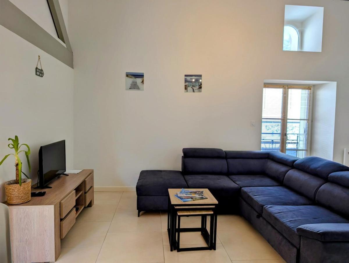 Elegante Maison De Ville Pornic Bagian luar foto